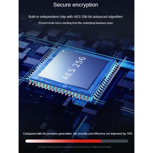 Secure USB 3.0 Flash Drive AES-256 Encrypted USB Drive Digital Encrypted USB Drive – Hardware-level security, compact, durable and portable