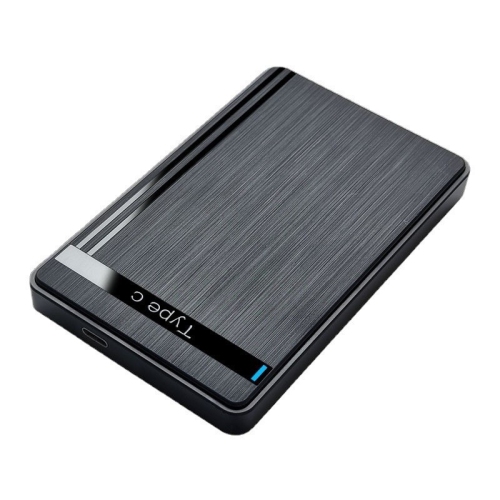 Boîtier de disque dur mobile 2,5 pouces port série ordinateur disque SSD SSD mécanique USB 2,0 brossé boîtier de disque dur