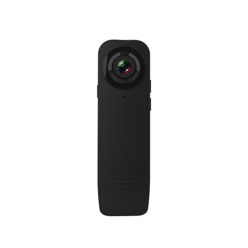 Clip-on camera, mini camera, wide-angle camera, built-in battery, night vision, motion detection, suitable for hiking, cycling, running and traveling