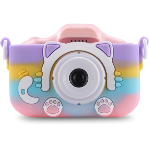GREEN SCENIC  Children's Camera, Suitable for Happy Moments - Children's Camera Can Take Photos, Record Videos And Play Games HD Children's Mini