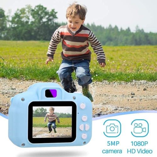 Kids Camera for Boys and Girls, 600mah Kids Camera Digital Video, 2.0 Inch Eye Protection Screen, 40.0mp Video, Best Christmas Birthday Festival Kids