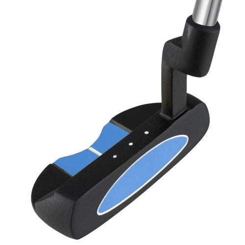 Putter de maillet Junior de 30&nbsp;po d'Ultimate pour enfants avec tige en acier inoxydable et couverture bleu/rose