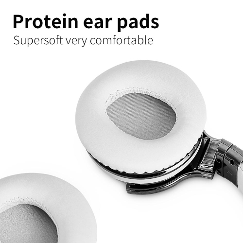 Open Box - COWIN E7 Pro Active Noise Cancelling Wireless Bluetooth Headphones with Mic - White