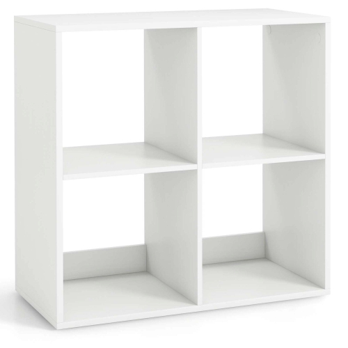Costway 4/6/8/9-Cube Open Bookshelf with Anti-tip Kits Home Modern Style Storage Shelf for Study
