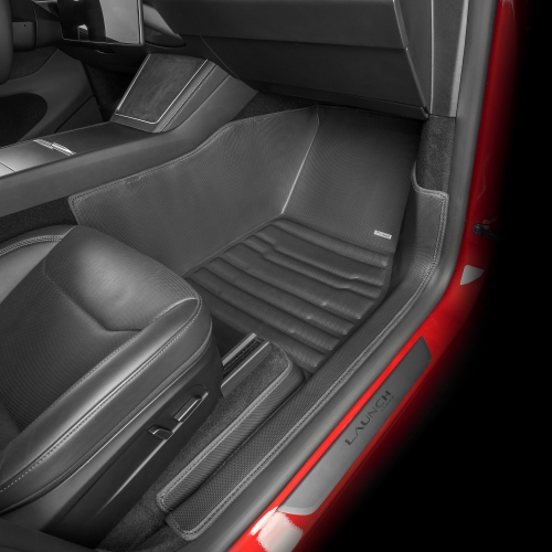 TuxMat - Pour modèles 2026 5 places modèle Y de Tesla - Tapis d'auto personnalisés - Couverture maximale, toutes saisons, mesurée au laser - Cet