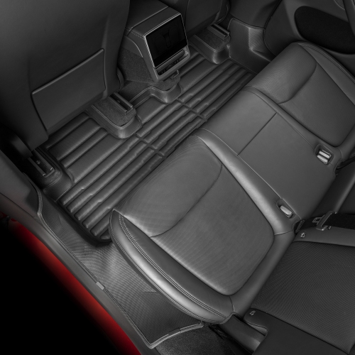 TuxMat - Pour modèles 2026 5 places modèle Y de Tesla - Tapis d'auto personnalisés - Couverture maximale, toutes saisons, mesurée au laser - Cet