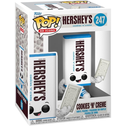 Pop Ad Icons Hersheys 3.75 Inch Action Figure - Cookies N Creme #247
