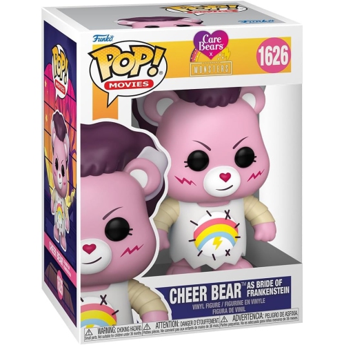 POP  Movies Universal Monsters X Care Bears 3.75 Inch Action Figure - Cheer Bear Bride Of Frankenstein #1626