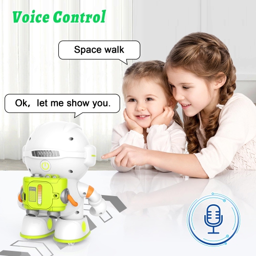 Intelligent Robot Toy: Interactive Astronaut Space Robot Toy with Touch, Voice Recognition, Singing, Dancing, and Recording