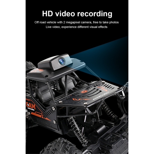 Véhicule téléguidé Drift Crawling Car 2,4 GHz Télécommande avec caméra Wi-Fi – Idéal pour les garçons qui jouent dehors