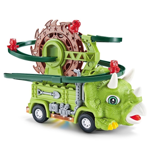 Dinosaur Slide Toy Set: Ferris Wheel Track Toy, Educational Toys for Boys and Girls, Holiday and Birthday Gifts