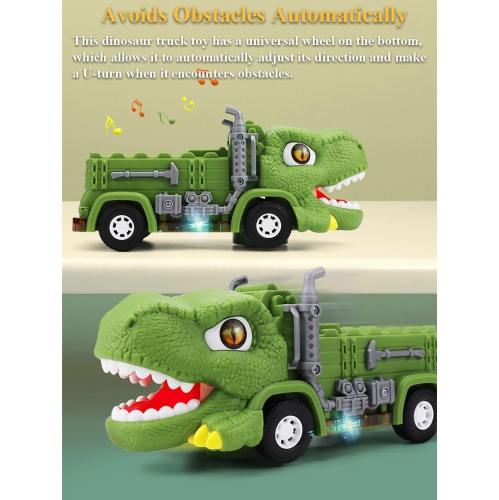 Dinosaur Slide Toy Set: Ferris Wheel Track Toy, Educational Toys for Boys and Girls, Holiday and Birthday Gifts