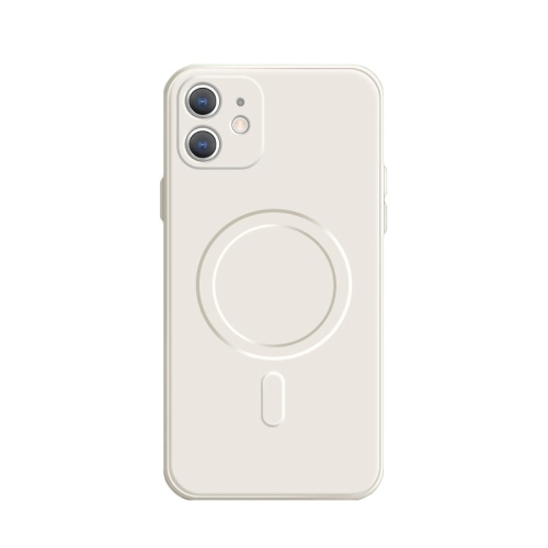 Étui souple blanc compatible avec MagSafe de PANDACO pour iPhone 12 mini