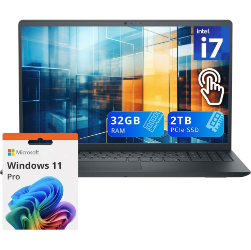 DELL  Refurbished (Excellent) - Inspiron 15 3530 15.6" Fhd Touchscreen Laptop, Intel I7-1355U, 2Tb PCie SSD, 32GB Ddr4 Ram, Intel Iris Xe Graphics