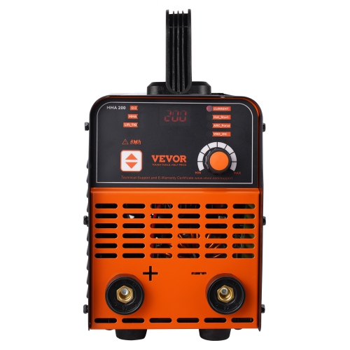 VEVOR 200A ARC/Lift TIG 2-IN-1 Stick Welder, Welding Machine with IGBT Inverter 110V/220V Portable MMA Welder Machine with Hot Start, Arc force and