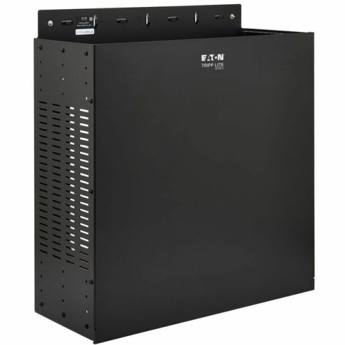 Tripp Lite by Eaton SRWO4UBRKT SRWO4UBRKT 2U Low-Profile Vertical-Mount Vented Wall- Mount Mini Rack Enclosure