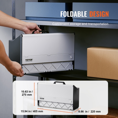 VEVOR Airbrush Spray Booth, Portable Hobby Airbrush Paint Spray Booth Kit with 4 LED Light, Powerful Dual Exhaust Fans, Turntable and 6 ft Extension