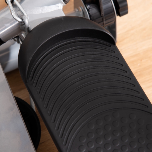 Soozier Twist Stair Stepper Exercise Machine with Rocking Handlebars, Cardio Climber Exercise Equipment with Hydraulic Resistance, LCD Display for