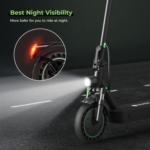 isinwheel S9MAX Folding Adults Electric Commuting Scooter - Black