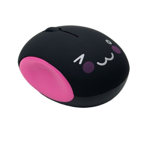 2.4GHz cute small wireless silent mouse for boys and girls, 1600DPI, 3 buttons, USB 2.0, rechargeable, dual-mode Bluetooth + receiver version