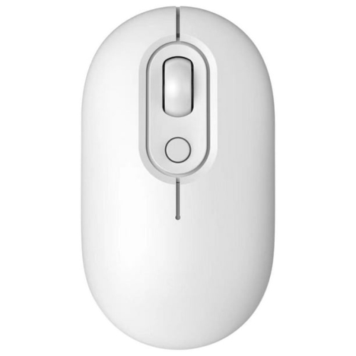 GREEN SCENIC  Dual Mode Silent Gaming Mouse - Bluetooth/2.4Ghz Rechargeable Wireless Mouse, Ergonomic Gaming Mouse for PC/mac In White