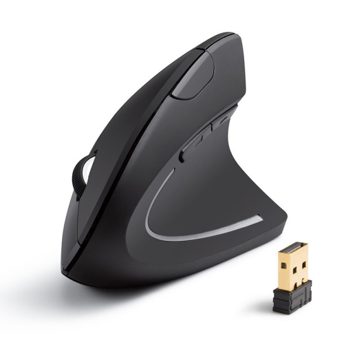 Three-speed ergonomic optical mouse - 1600DPI, page turning key, energy-saving design, suitable for office/home [2.4G battery model]