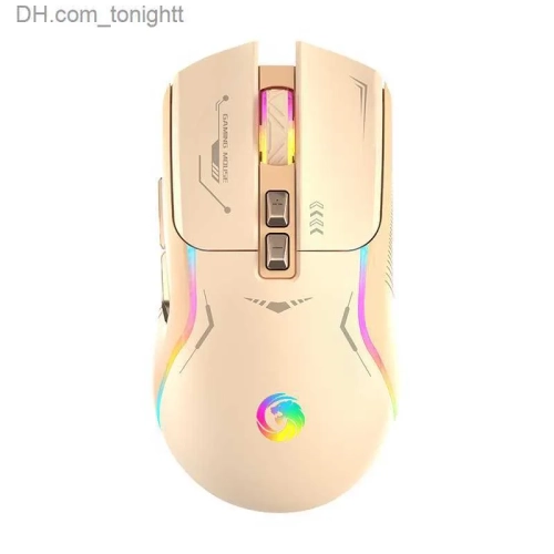 GREEN SCENIC  Illuminated Gaming Mouse - 6 Programmable Buttons, RGB Lighting, Ergonomic Design, Suitable for Office And Esports, Suitable for PC