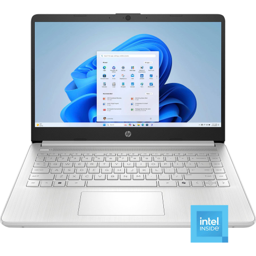 HP 14" HD Anti-Glare Laptop - Silver