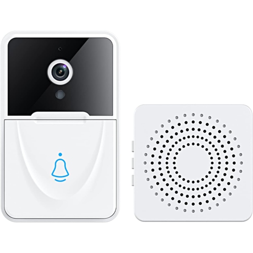 Mini WiFi Video Doorbell Smart Home Wireless Phone Doorbell Camera Security Video Intercom HD Infrared Night Vision for Office Apartment