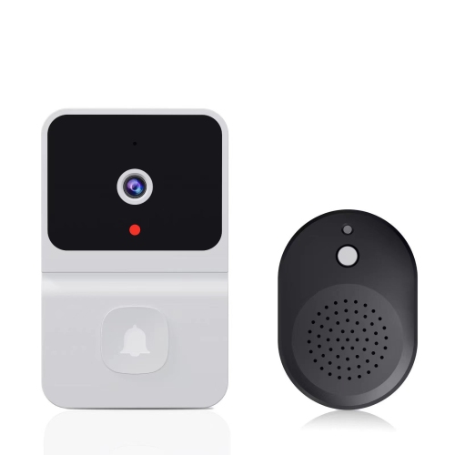 Smart Wireless Video Doorbell WiFi Doorbell with Camera Two-Way Audio Motion Monitoring Clear Night Vision
