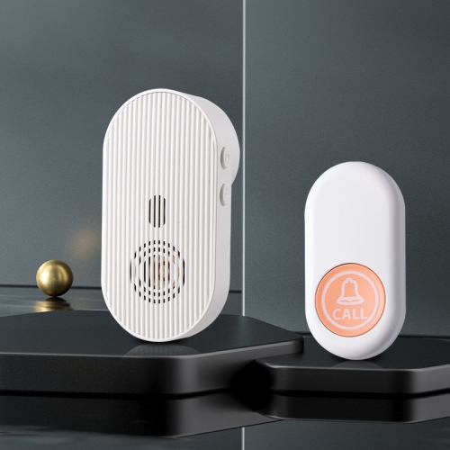 Doorbell wireless 433 home one-touch call bedside bell no need to plug in waterproof charging ultra-long distance doorbell