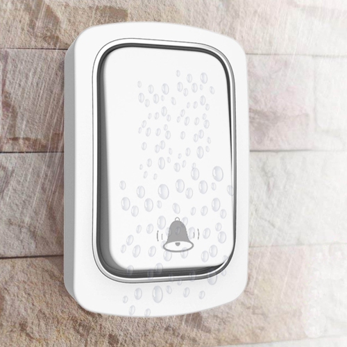 Wireless doorbell plug and play waterproof doorbell set adjustable volume 200 meters doorbell ringtone 38 melodies