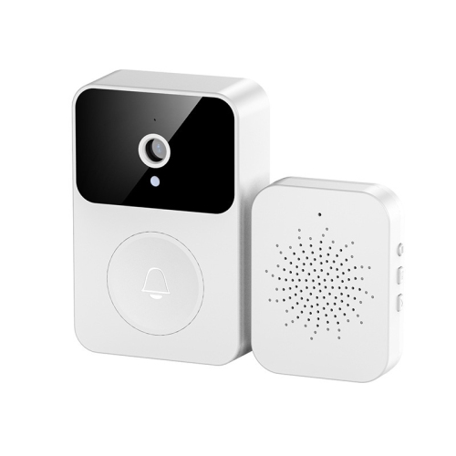 Wireless home smart doorbell with camera 1080P wireless remote home monitoring video intercom HD night vision capture