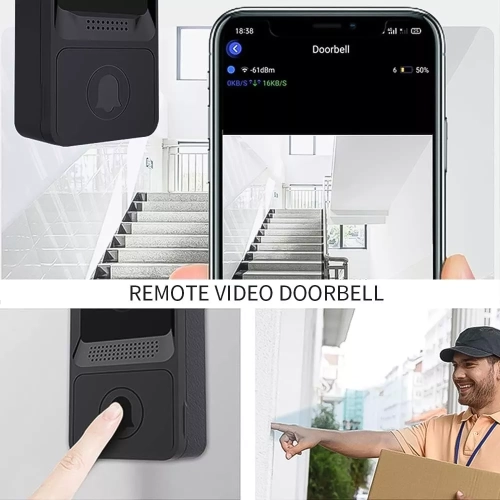Doorbell Camera Motion Detection Doorbell Wireless WiFi Home Security Camera
