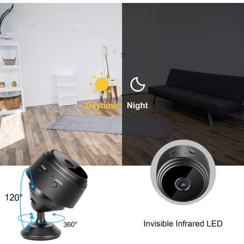 Réseau sans fil Caméra de surveillance Wi-Fi 2,4 GHz Caméra réseau HD intelligente