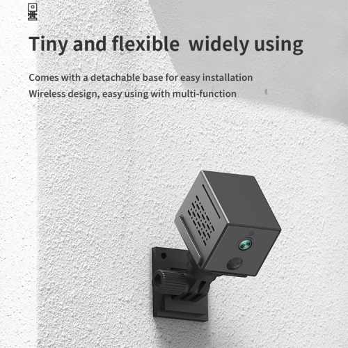 1080P Low Power Wireless Camera Wide Angle Recorder with Bracket, Low Power Mini Battery Camera