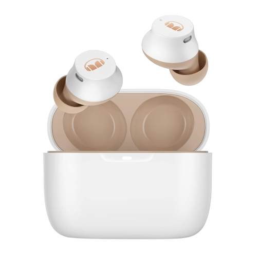 Monster N-Lite 200 AirLinks Wireless Earbuds, Bluetooth 5.0 Headphones with Wireless Charging, Built-in Mic for Clear Calls, Immersive Bass Sound,