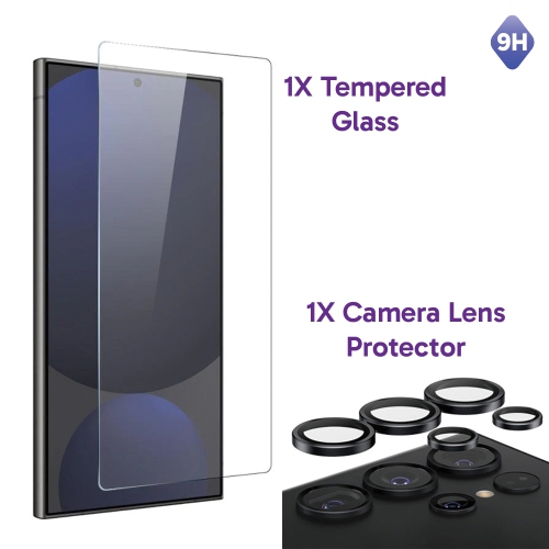 Rush Ultimate Bundle for Samsung Galaxy S24 FE| Clear MagSafe Case, Screen Protector, Camera Protector and 30W GAN Samsung fast Charger