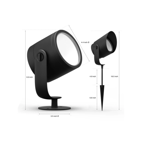 Philips Hue White & Colour Ambiance Lily XL Outdoor Spotlight Bundle