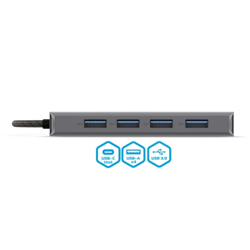 Bluediamond Slim 4-in-1 USB-C Expansion Hub