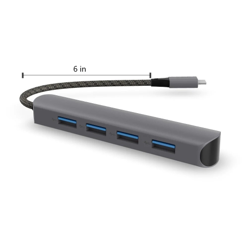 Bluediamond Slim 4-in-1 USB-C Expansion Hub