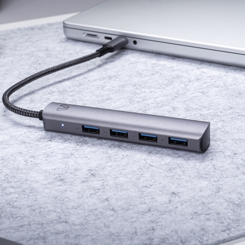 Bluediamond Slim 4-in-1 USB-C Expansion Hub