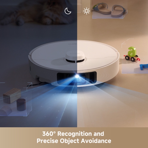 Mova P10 Pro Ultra Robot Vacuum and Mop Combo, 13,000Pa Suction, Hot Water Mop Cleaning & Drying, 360° Obstacle Avoidance, App Control