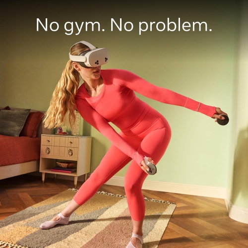 Refurbished - Meta Quest 3S Advanced All-in-One VR Headset (256GB) - w/ Case