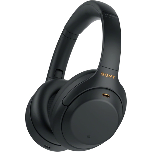 Sony WH-1000XM4 Wireless Industry Leading Noise Canceling Overhead Headphones with Mic for Phone-Call and Alexa Voice Control, Black by SONY - Refurbished condition - CA$344.99