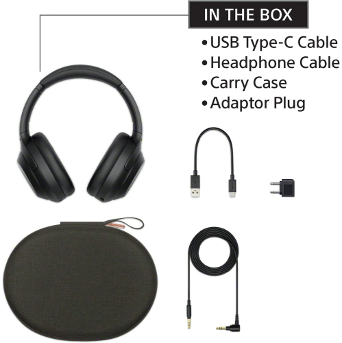 Sony WH-1000XM4 Wireless Industry Leading Noise Canceling Overhead Headphones with Mic for Phone-Call and Alexa Voice Control, Black by SONY - Refurbished condition - Image 6