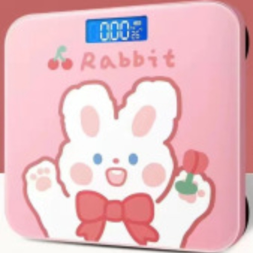 Funny cartoon smart scale – accurate measurement, easy-to-read display, automatic power saving, lightweight and stylish