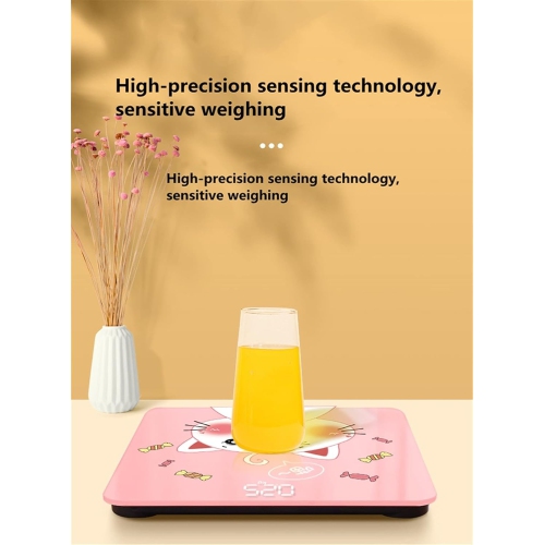Funny cartoon smart scale – accurate measurement, easy-to-read display, automatic power saving, lightweight and stylish