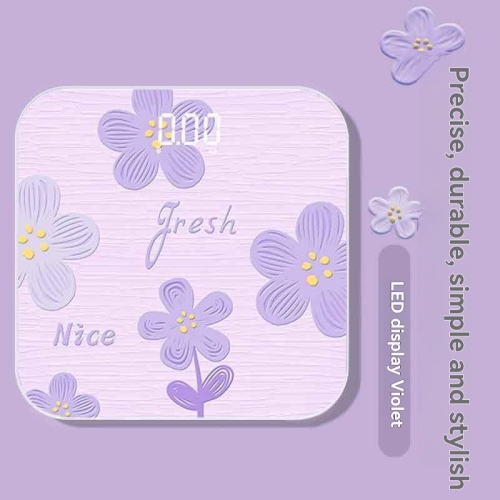 Smart weight scale electronic scale – simple style, accurate measurement, low-light display, battery life of up to months, compact design