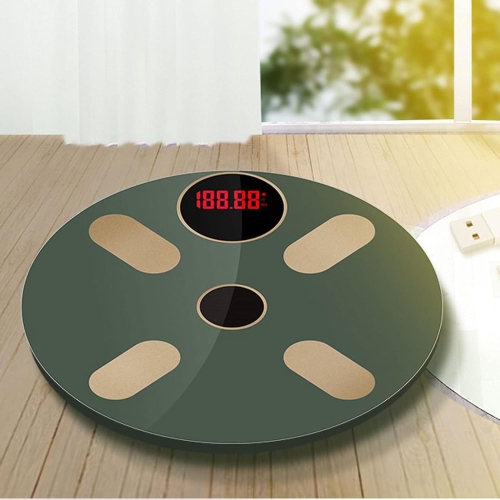 Professional digital weight scale - 180 kg range, anti-dumping design, automatic LED display, high-quality tempered glass